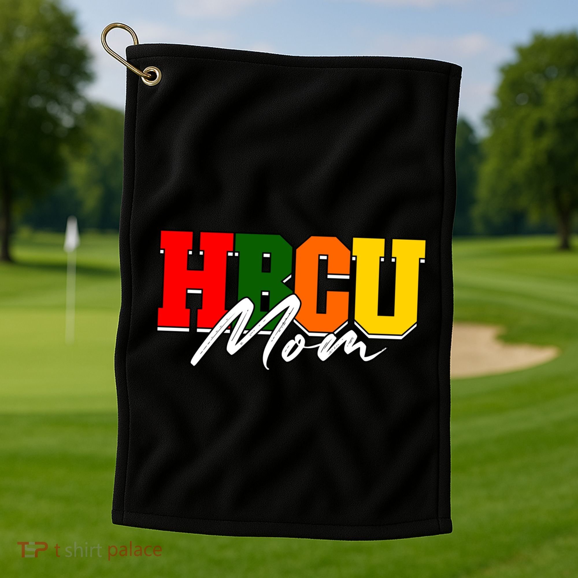 Hbcu Mom Historically Black College Alumni Gift Golf Towel