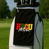 Hbcu Mom Historically Black College Alumni Gift Golf Towel thumb 2