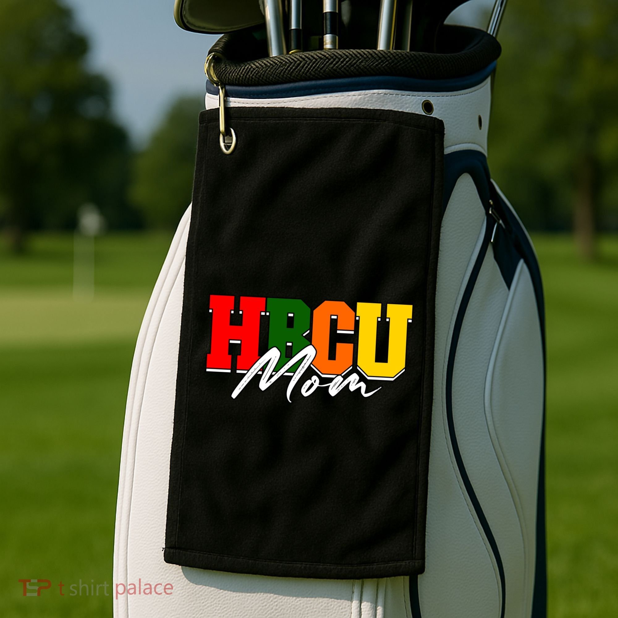 Hbcu Mom Historically Black College Alumni Gift Golf Towel