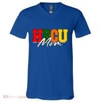 Hbcu Mom Historically Black College Alumni Gift V-Neck T-Shirt thumb 0