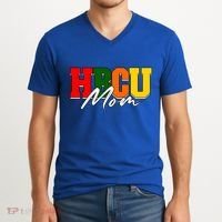 Hbcu Mom Historically Black College Alumni Gift V-Neck T-Shirt thumb 2