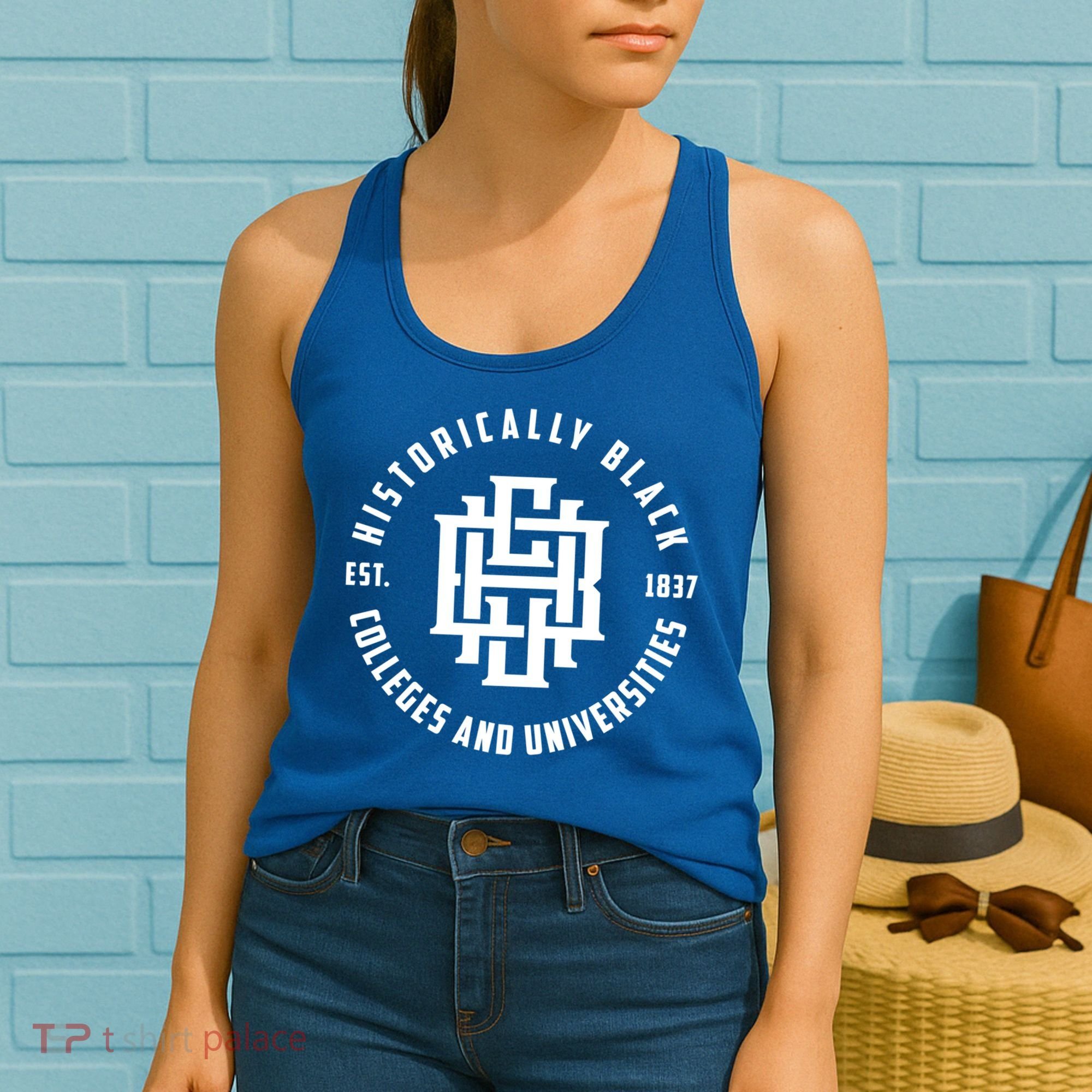 Hbcu Monogram Historically Black Colleges And Universities Great Gift Women's Tank Top