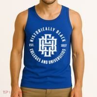 Hbcu Monogram Historically Black Colleges And Universities Great Gift Tank Top thumb 3