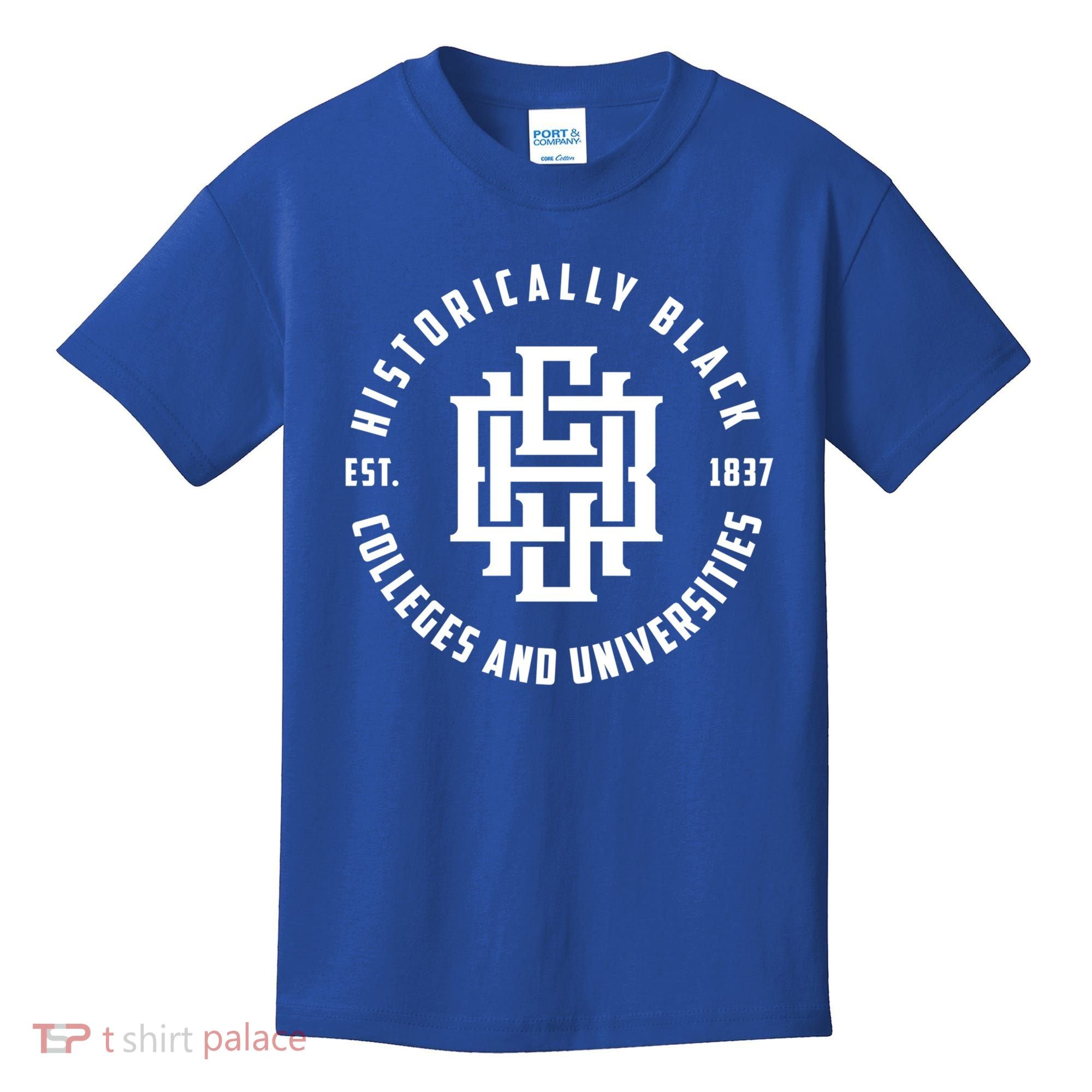 Hbcu Monogram Historically Black Colleges And Universities Great Gift Kids T-Shirt