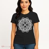 Hmong Miao Hmoob Traditional Pattern Women's T-Shirt thumb 4