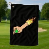 Heavy Metal Hand Of Hanover Fiste Golf Towel thumb 1