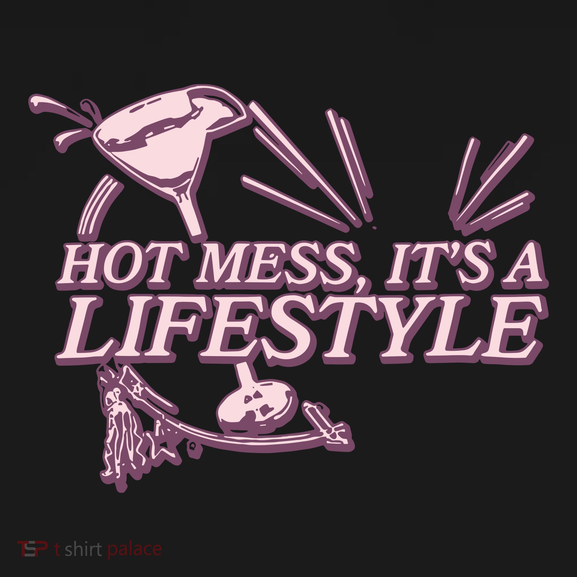 Hot Mess ItS A Lifestyle Long Sleeve Shirt