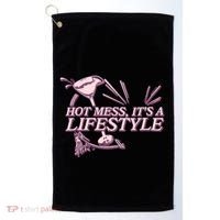 Hot Mess ItS A Lifestyle Golf Towel thumb 0