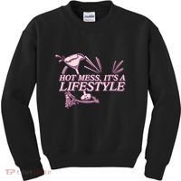 Hot Mess ItS A Lifestyle Kids Sweatshirt thumb 0