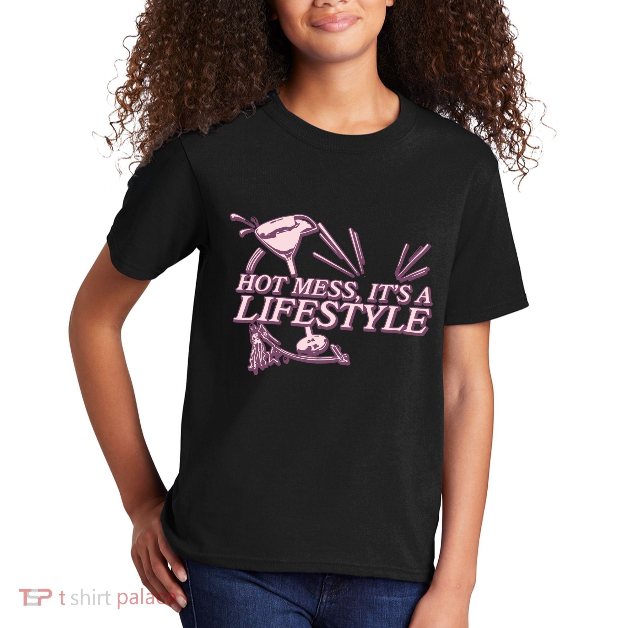 Hot Mess ItS A Lifestyle Kids T-Shirt