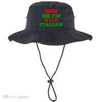 Hug Me Im 1/2 Half Italian Funny American Italian Bucket Hat thumb 0