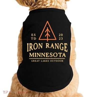 Hibbing Mn Iron Range Minnesota Northern Mn Graphic Doggie Tank