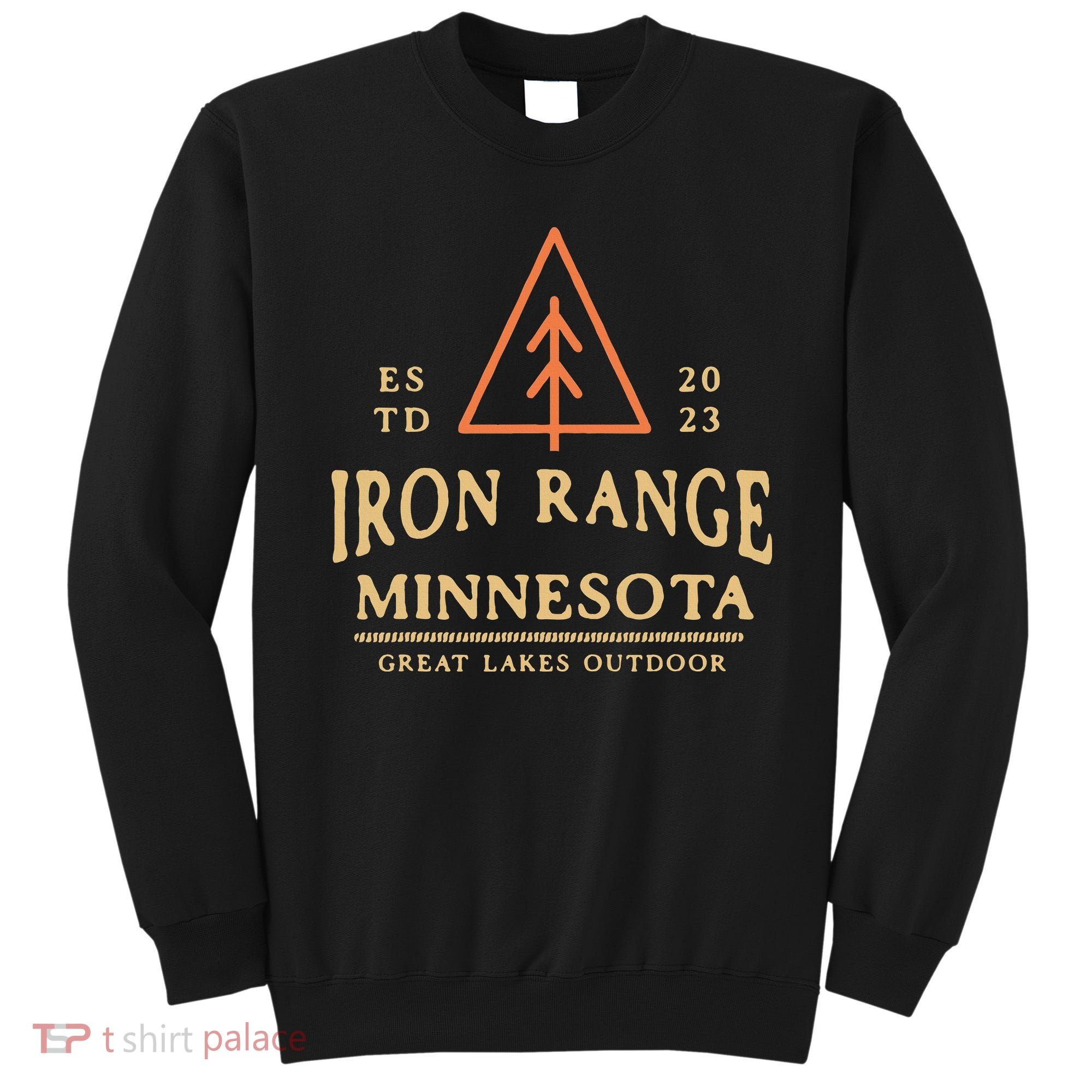 Hibbing Mn Iron Range Minnesota Northern Mn Graphic Sweatshirt