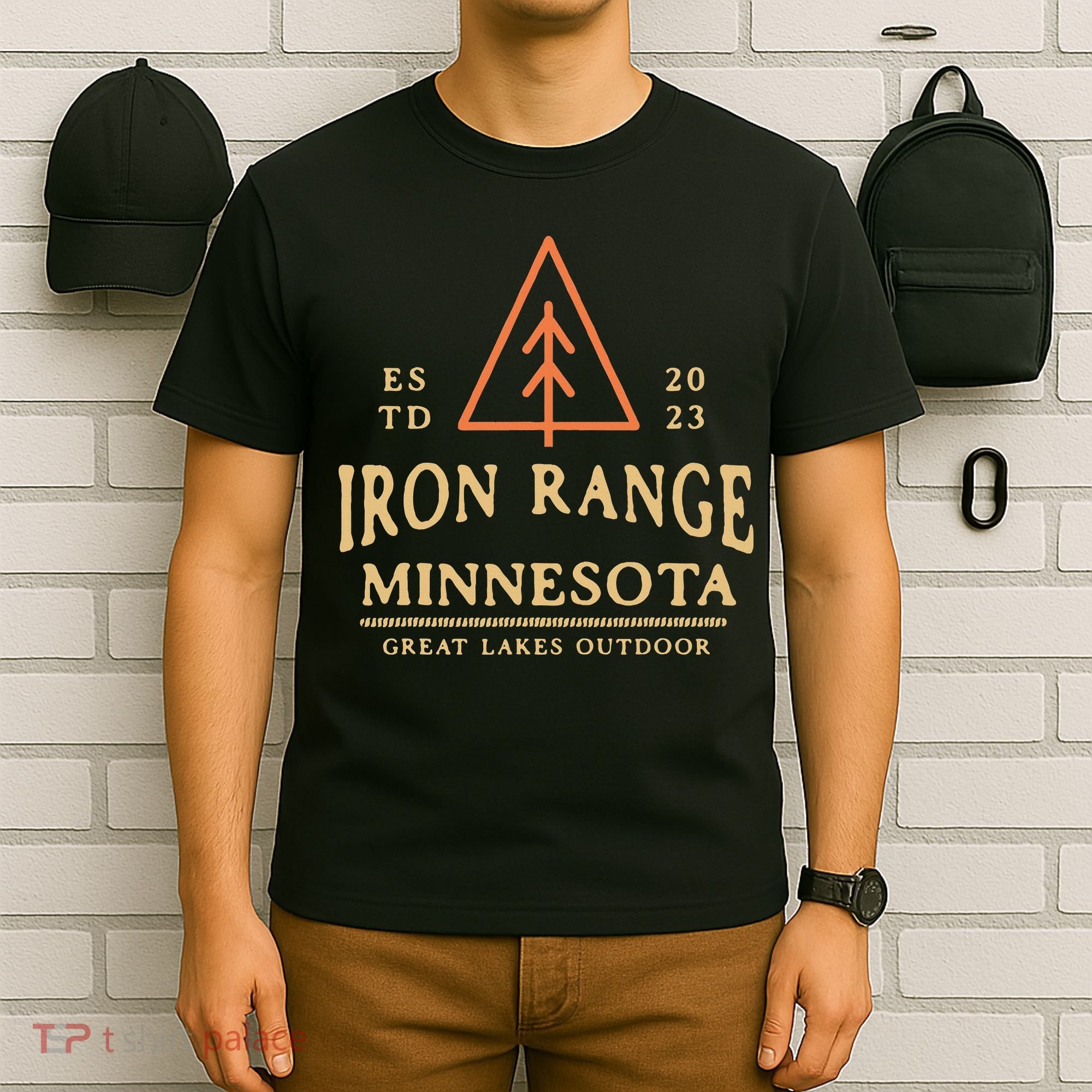 Hibbing Mn Iron Range Minnesota Northern Mn Graphic T-Shirt