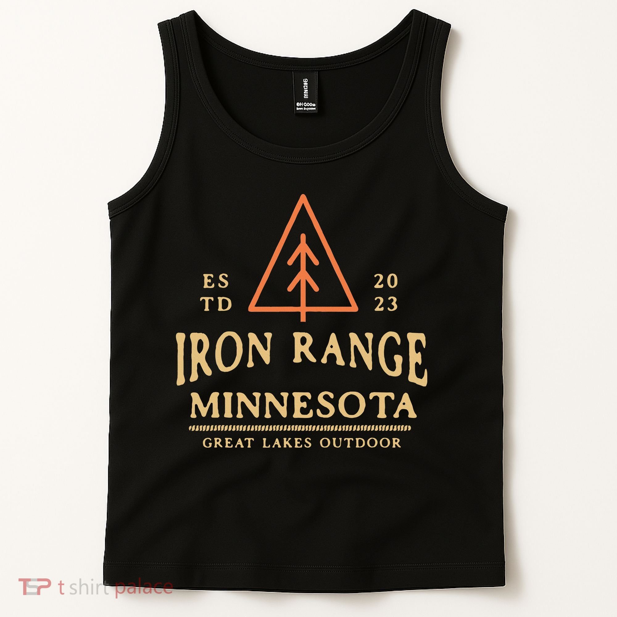 Hibbing Mn Iron Range Minnesota Northern Mn Graphic Tank Top
