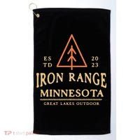 Hibbing Mn Iron Range Minnesota Northern Mn Graphic Golf Towel thumb 0