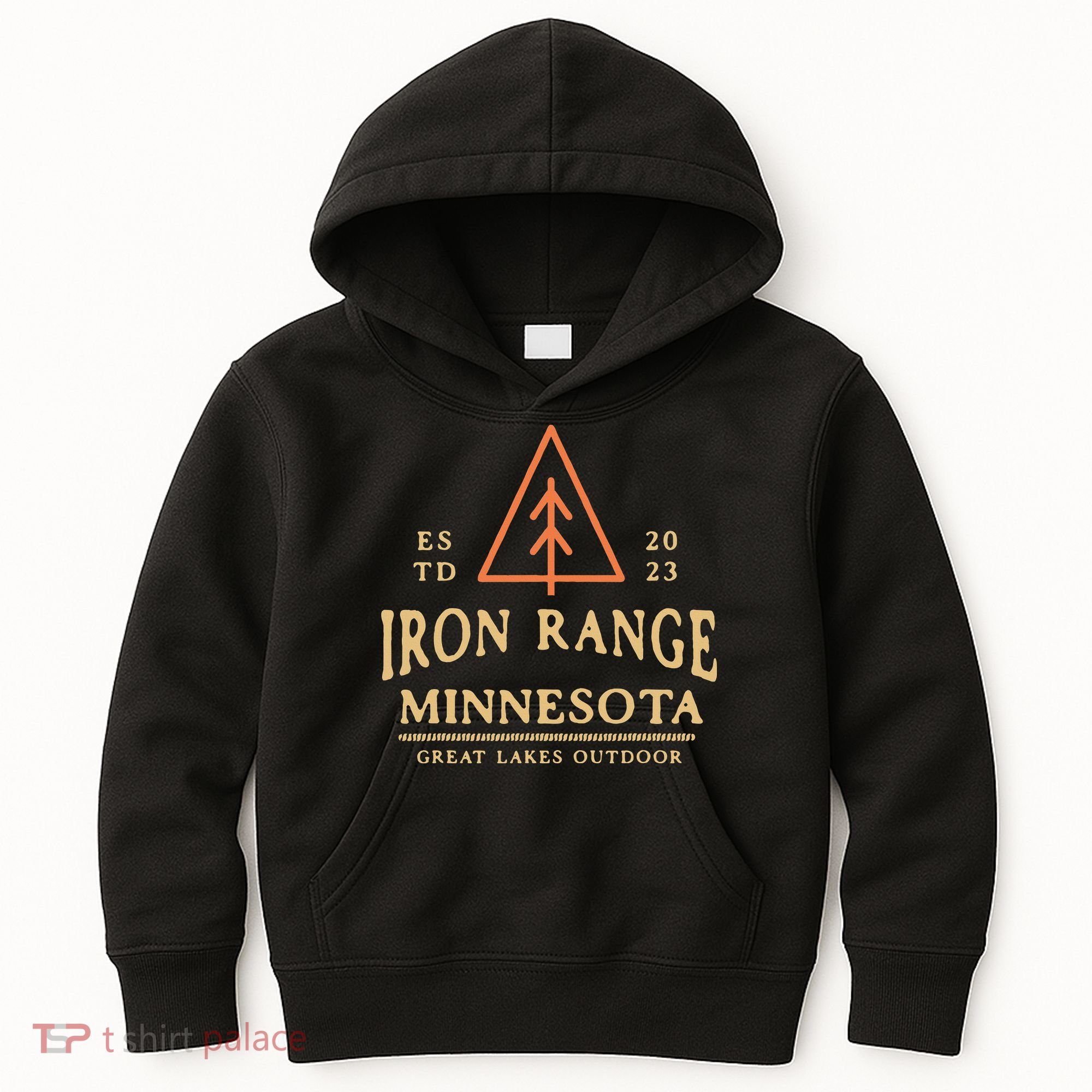 Hibbing Mn Iron Range Minnesota Northern Mn Graphic Kids Hoodie