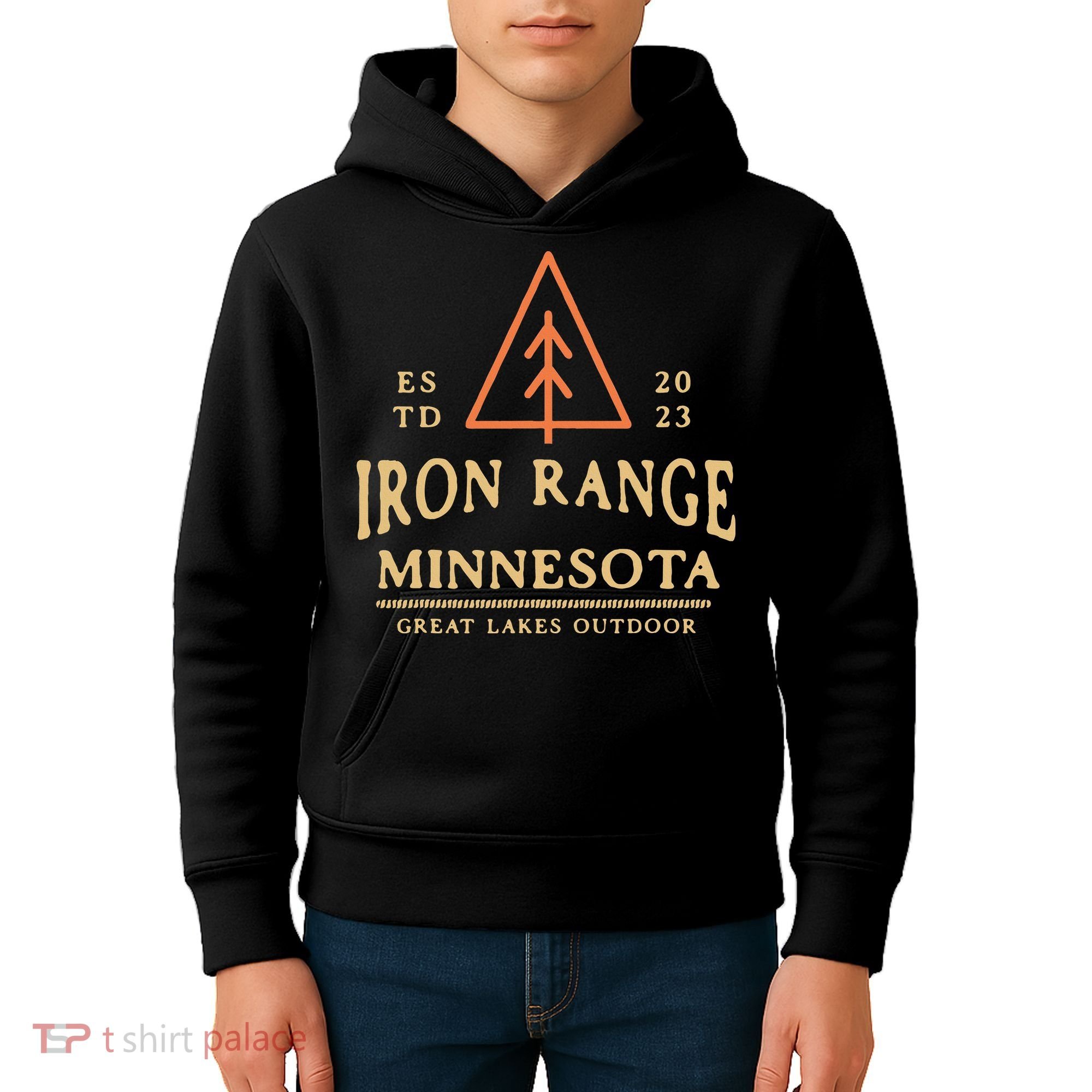Hibbing Mn Iron Range Minnesota Northern Mn Graphic Kids Hoodie