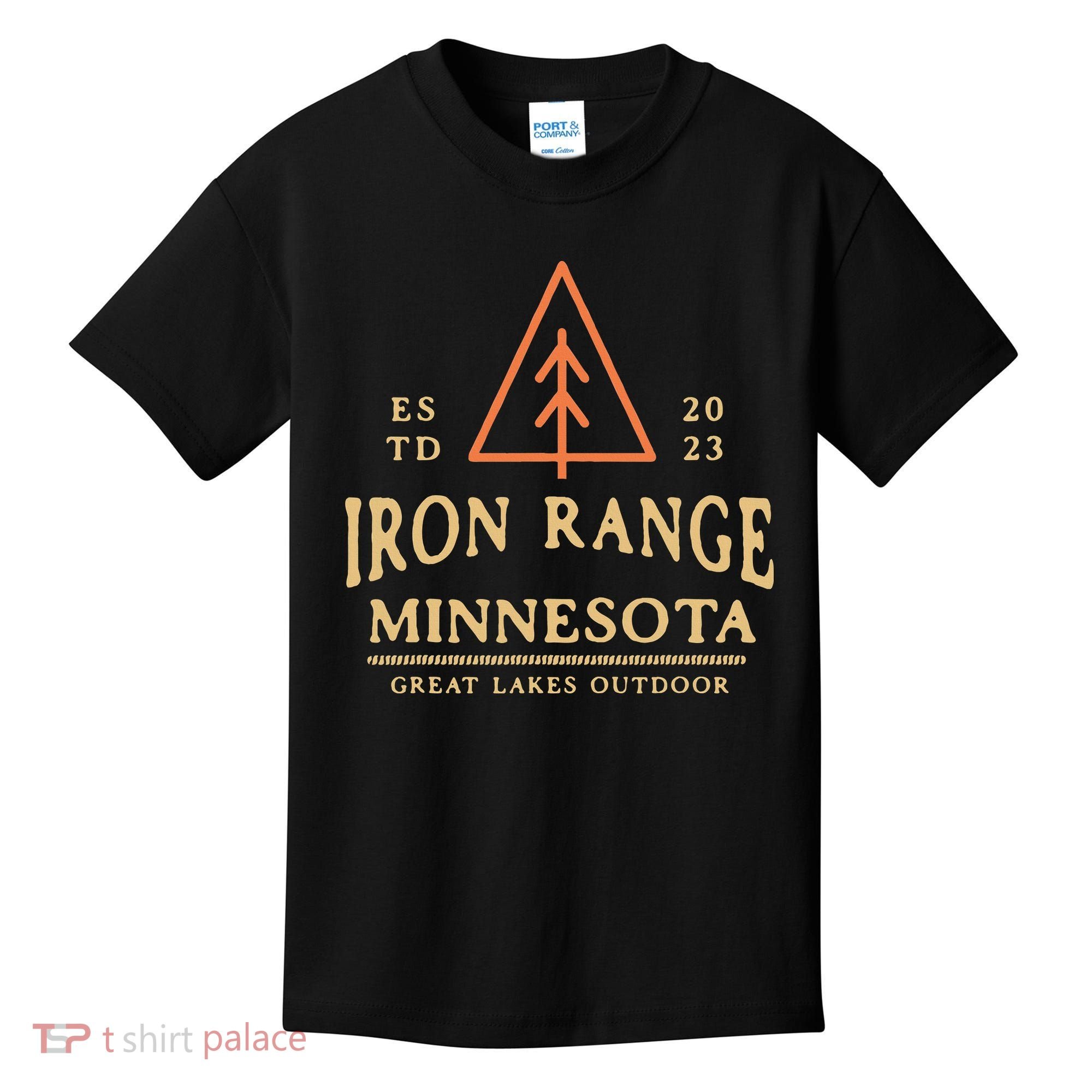 Hibbing Mn Iron Range Minnesota Northern Mn Graphic Kids T-Shirt
