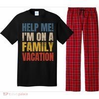 Help Me I'm On A Family Vacation Pajama Set thumb 0