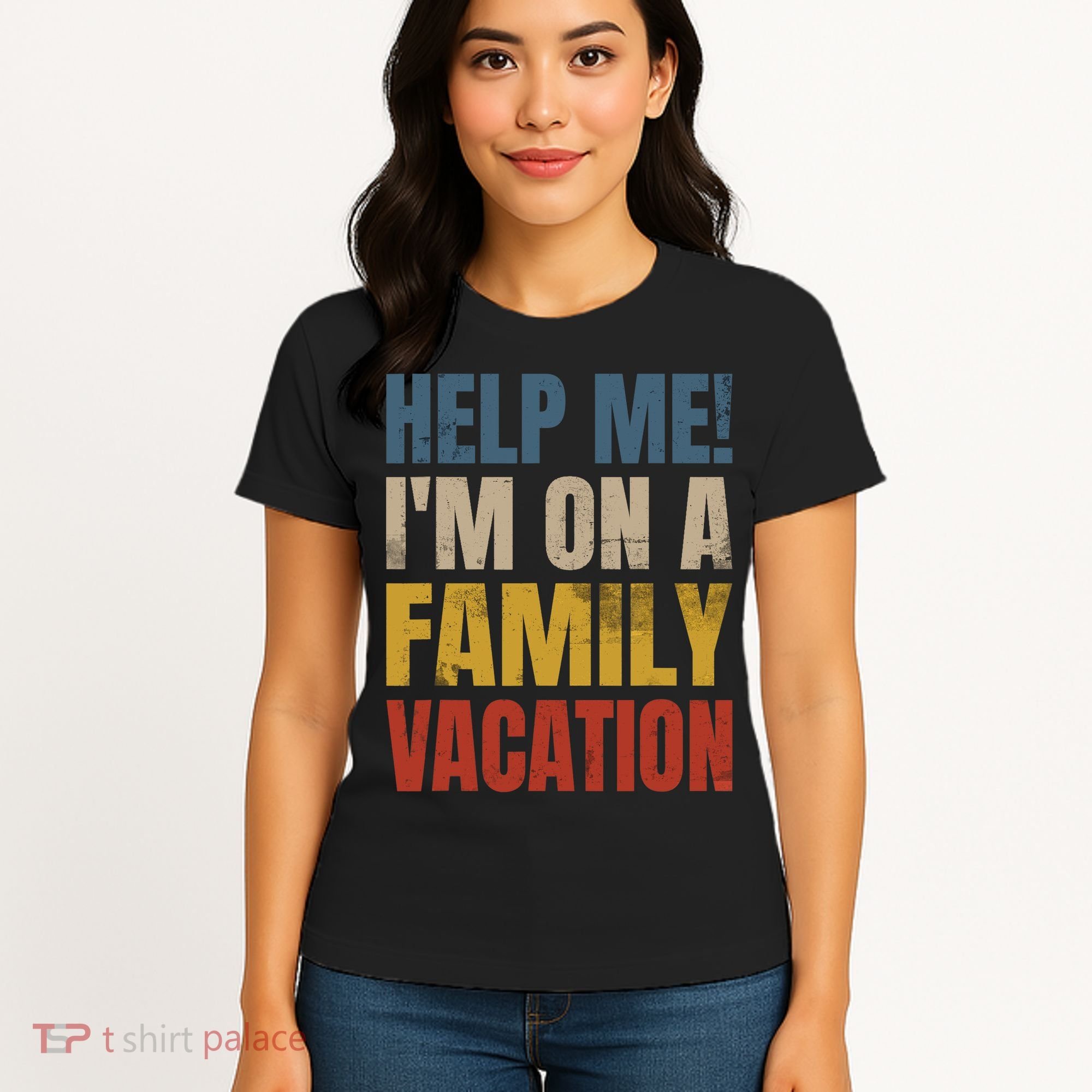 Help Me I'm On A Family Vacation Women's T-Shirt