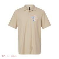Hanukkah Menorah In A World Full Of Darkness Be A Light Polo thumb 0