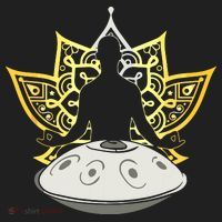 Handpan Musical Instrument Mindfulness Yoga Meditation Women's Sweatshirt thumb 2