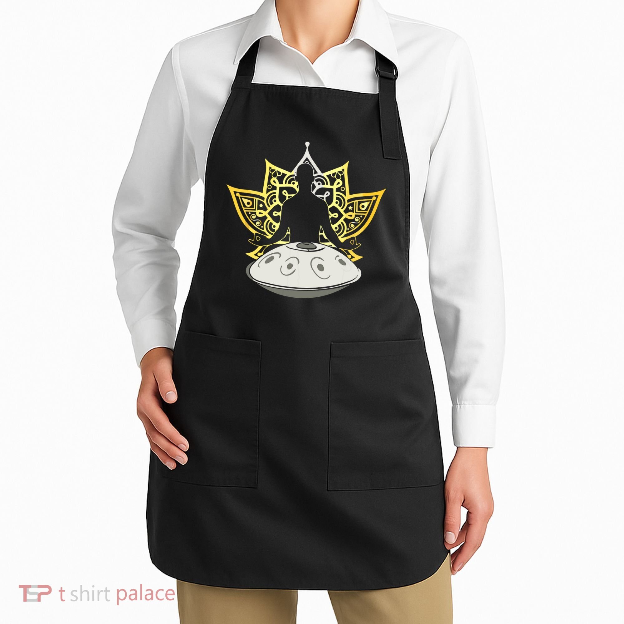 Handpan Musical Instrument Mindfulness Yoga Meditation Apron