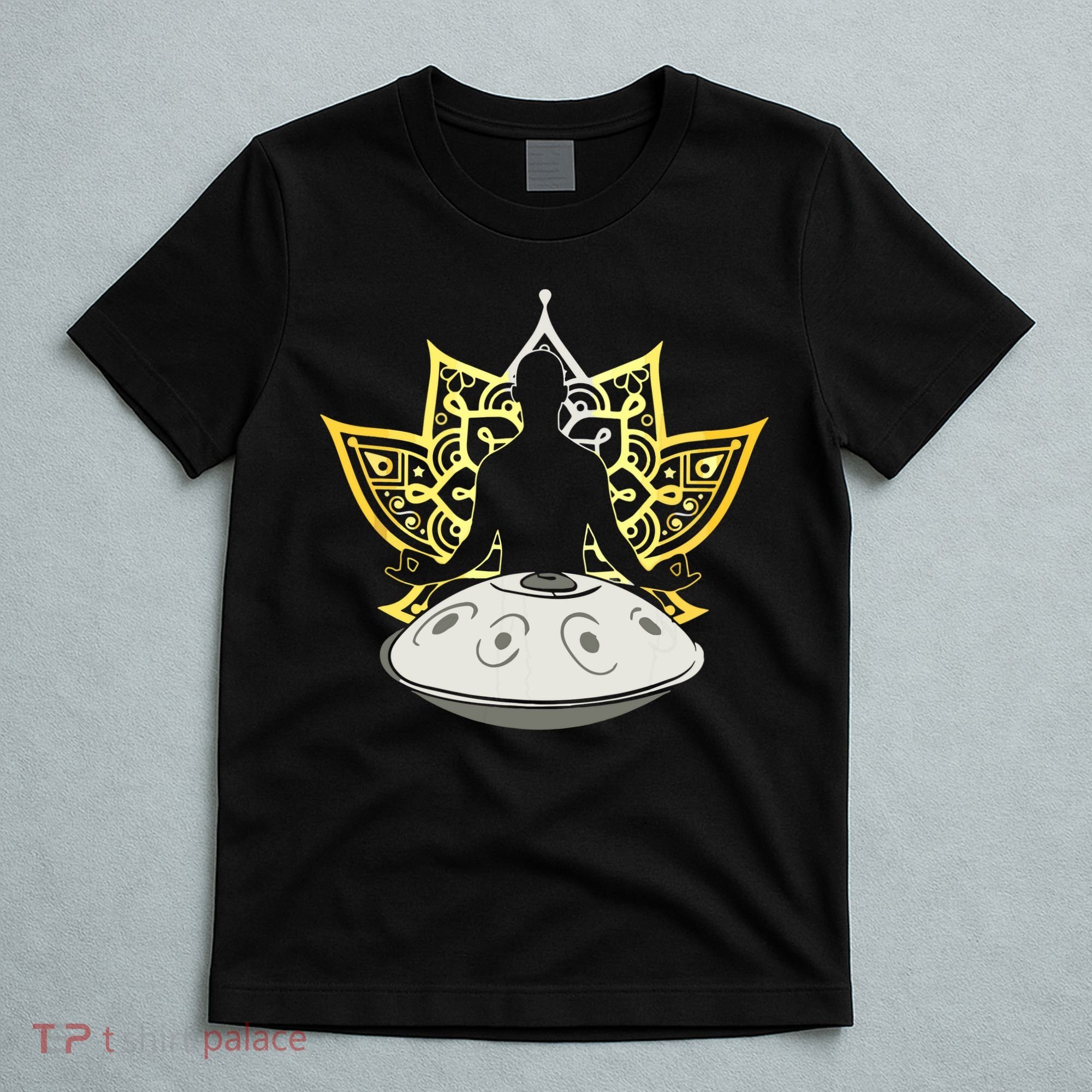 Handpan Musical Instrument Mindfulness Yoga Meditation T-Shirt