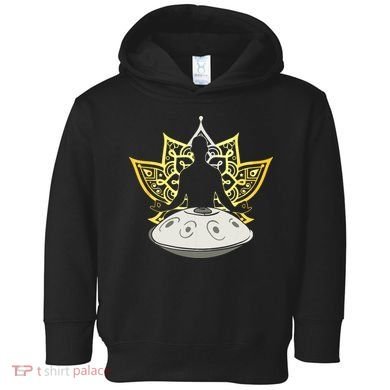Handpan Musical Instrument Mindfulness Yoga Meditation Toddler Hoodie