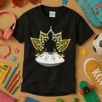 Handpan Musical Instrument Mindfulness Yoga Meditation Kids T-Shirt thumb 3