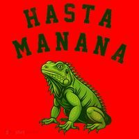 Hasta Manana Iguana Santa Hat thumb 1
