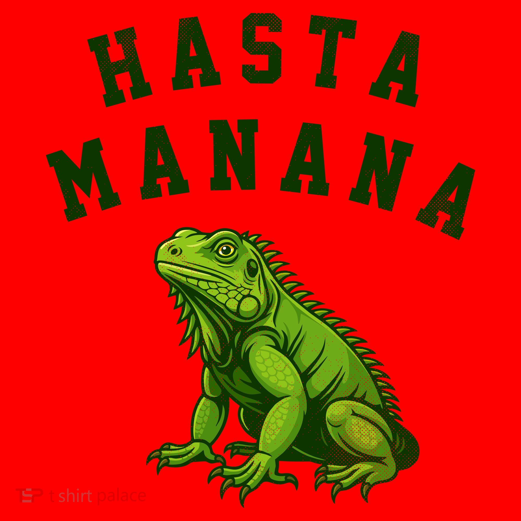 Hasta Manana Iguana Santa Hat