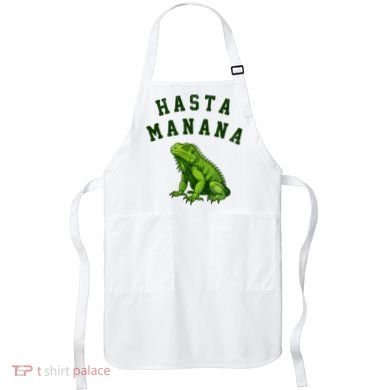 Hasta Manana Iguana Apron