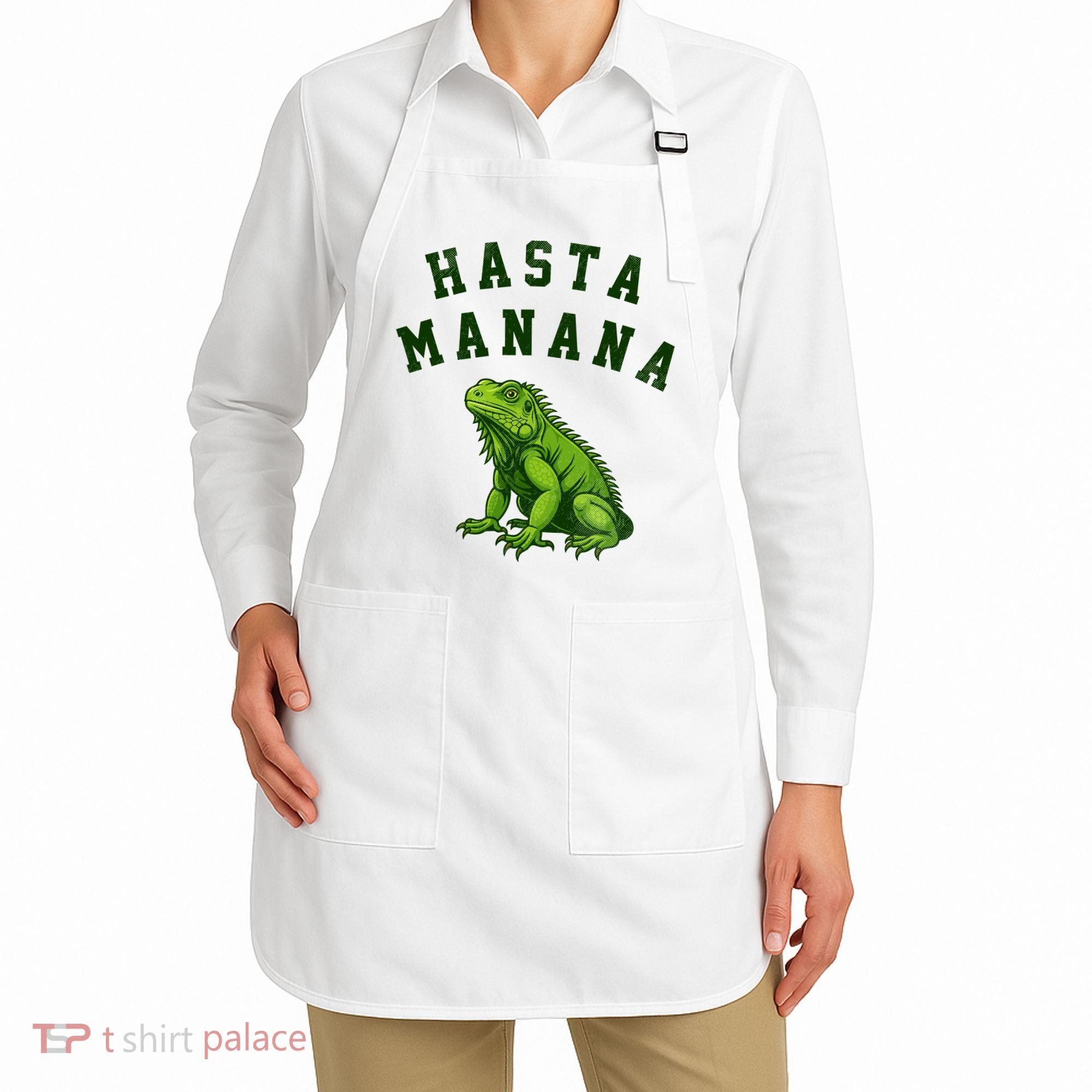 Hasta Manana Iguana Apron