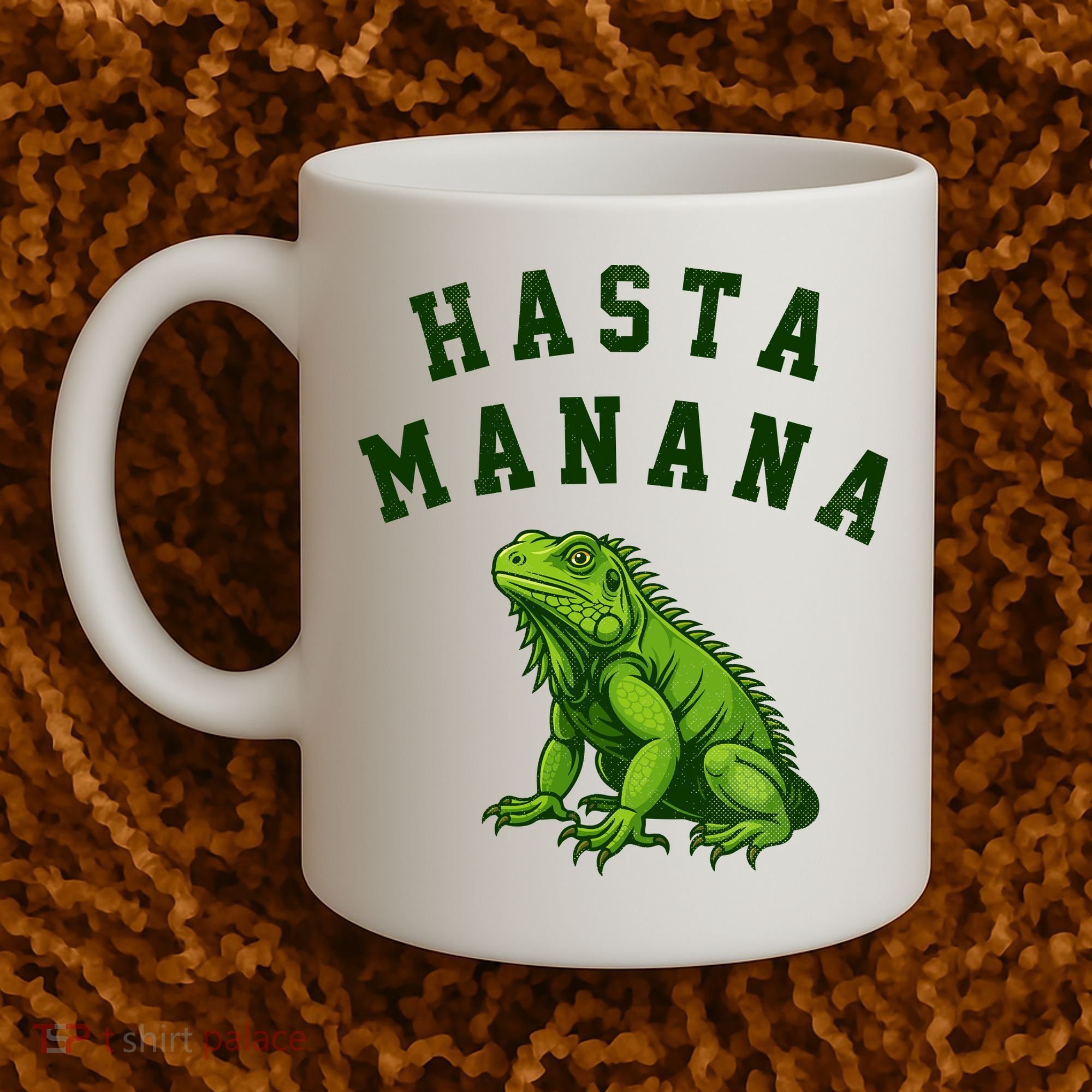 Hasta Manana Iguana Coffee Mug