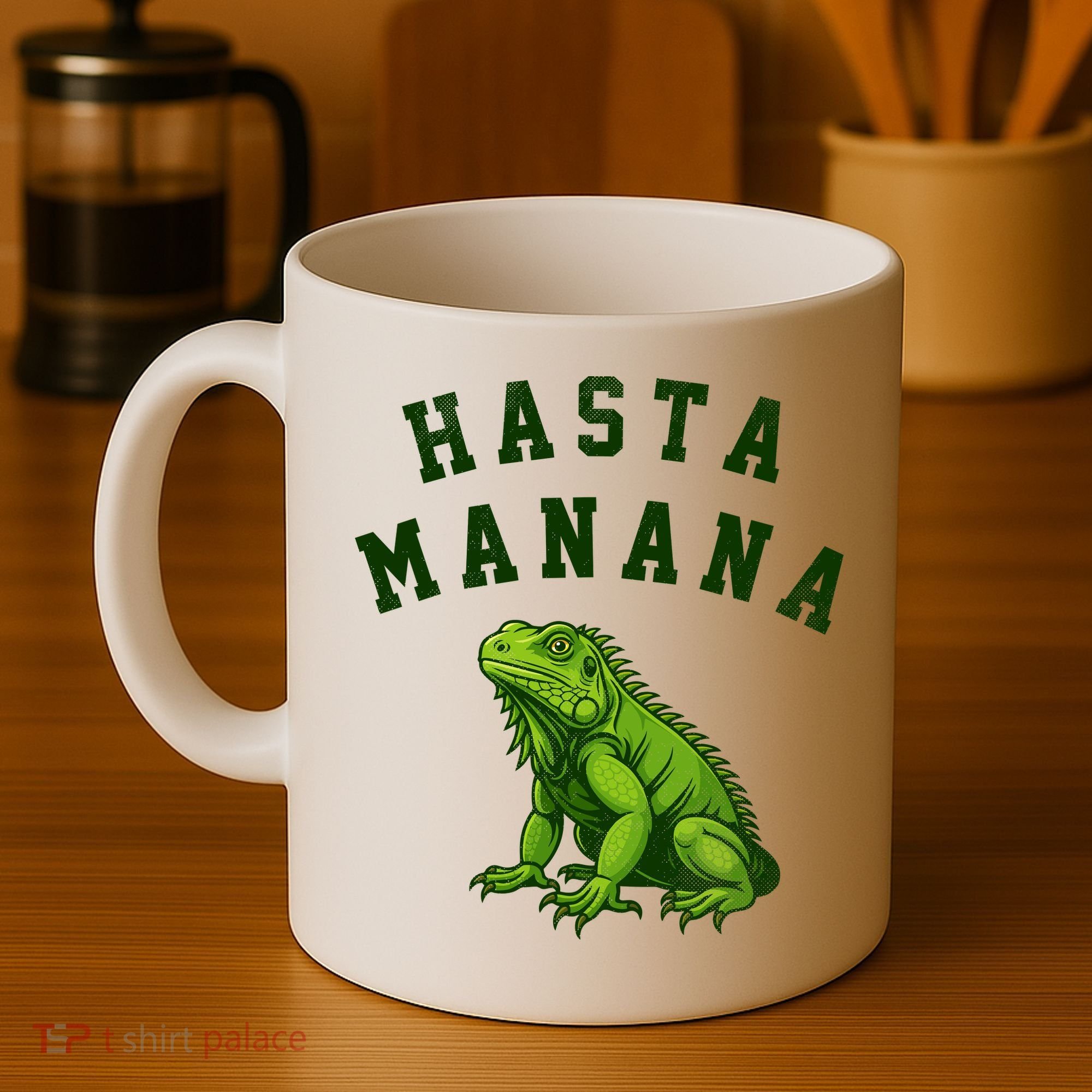 Hasta Manana Iguana Coffee Mug