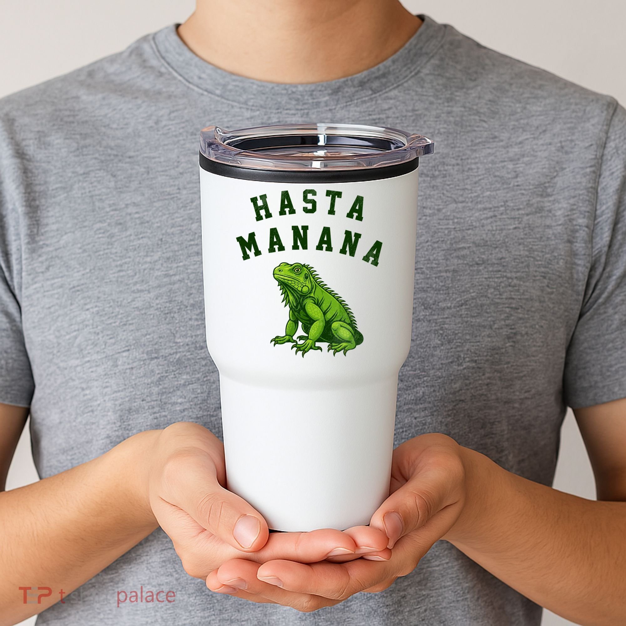 Hasta Manana Iguana Tumbler