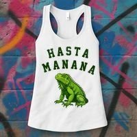 Hasta Manana Iguana Women's Tank Top thumb 3