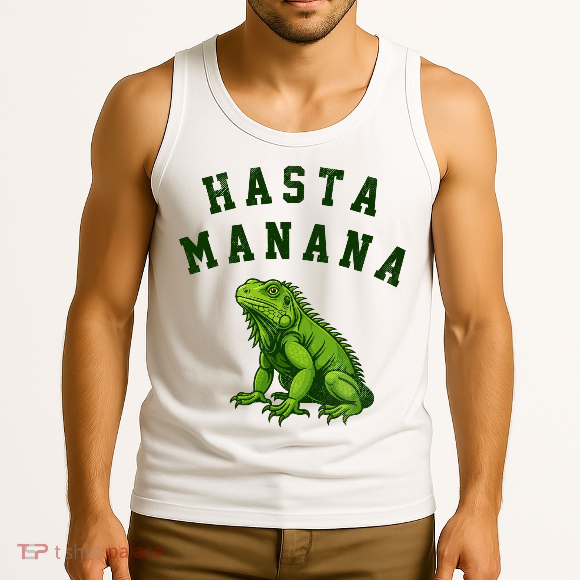 Hasta Manana Iguana Tank Top