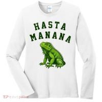 Hasta Manana Iguana Women's Long Sleeve Shirt thumb 0