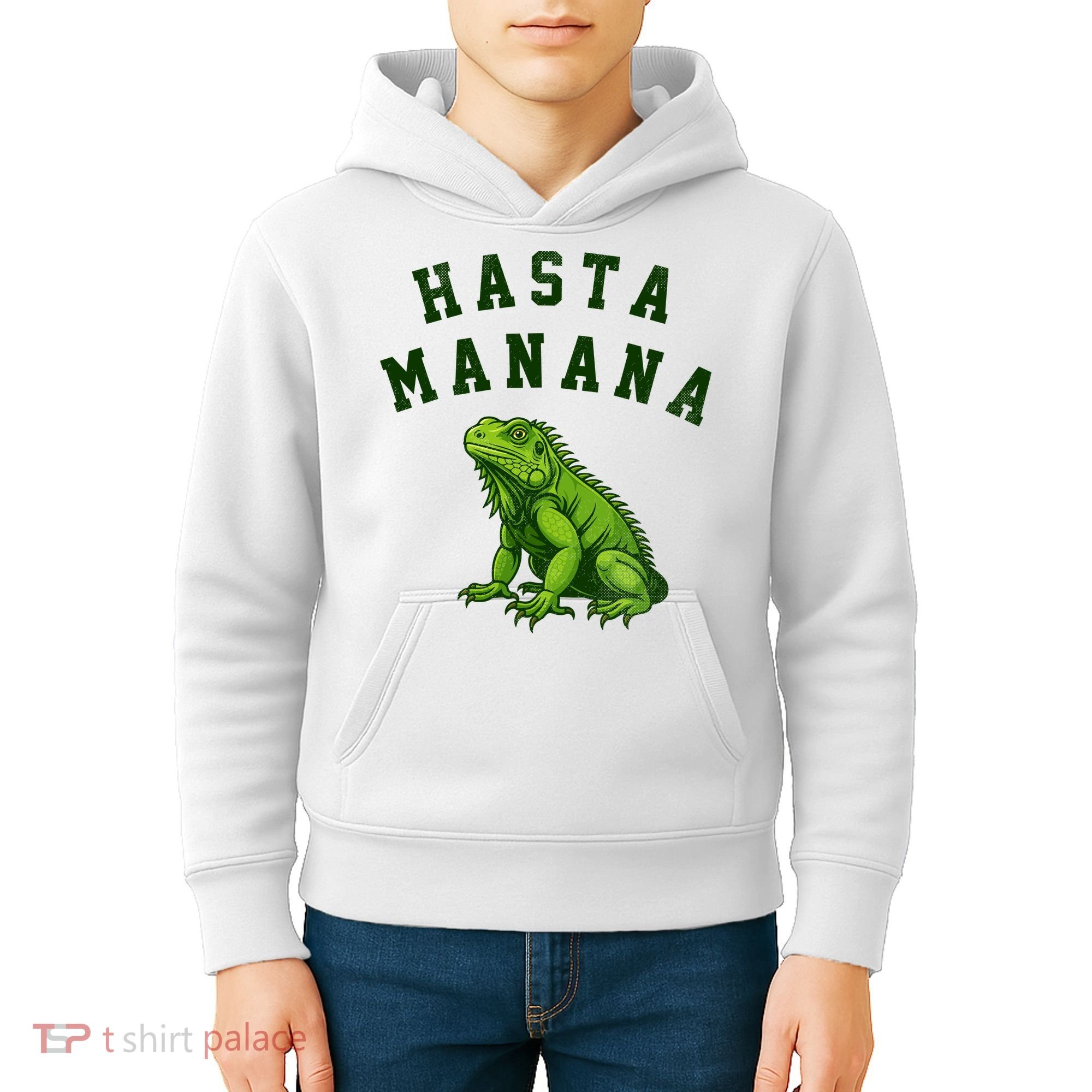 Hasta Manana Iguana Kids Hoodie