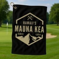 Hawaii Mauna Kea Golf Towel thumb 1