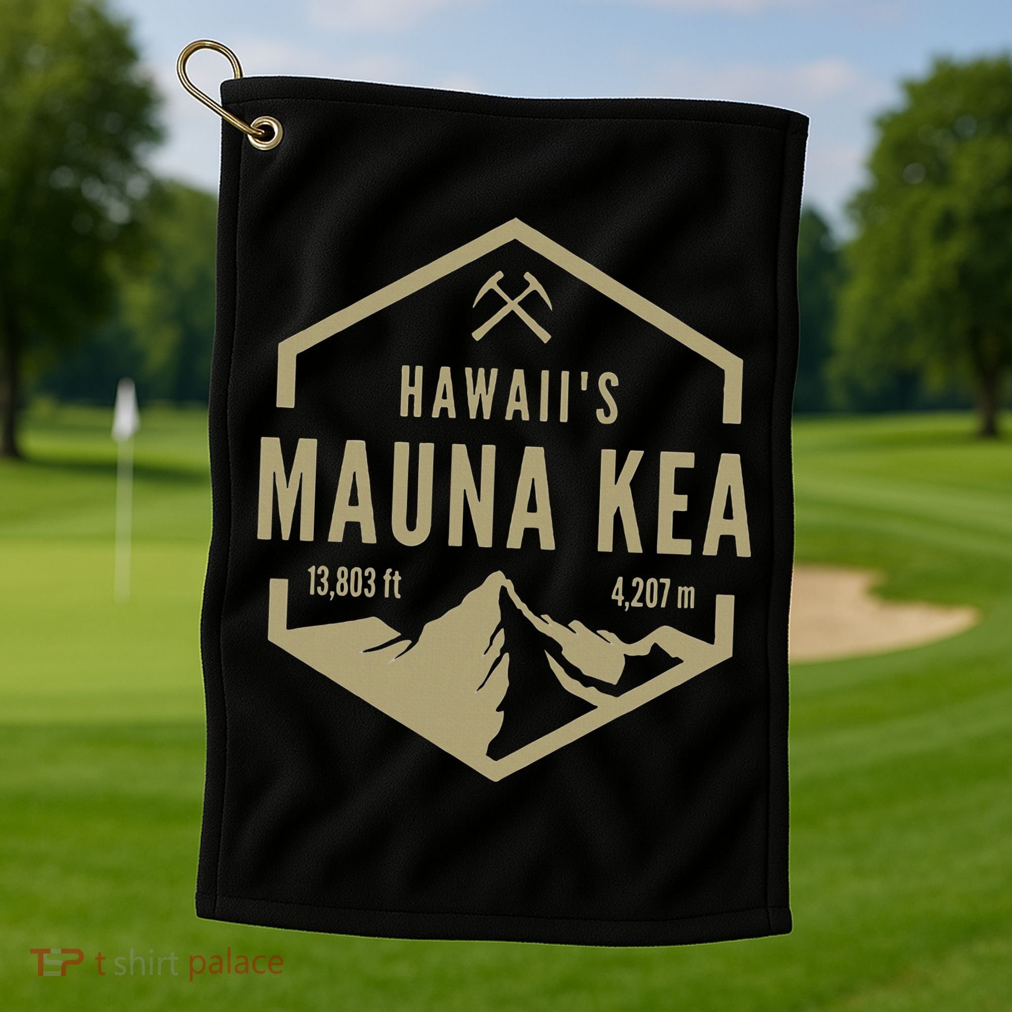 Hawaii Mauna Kea Golf Towel