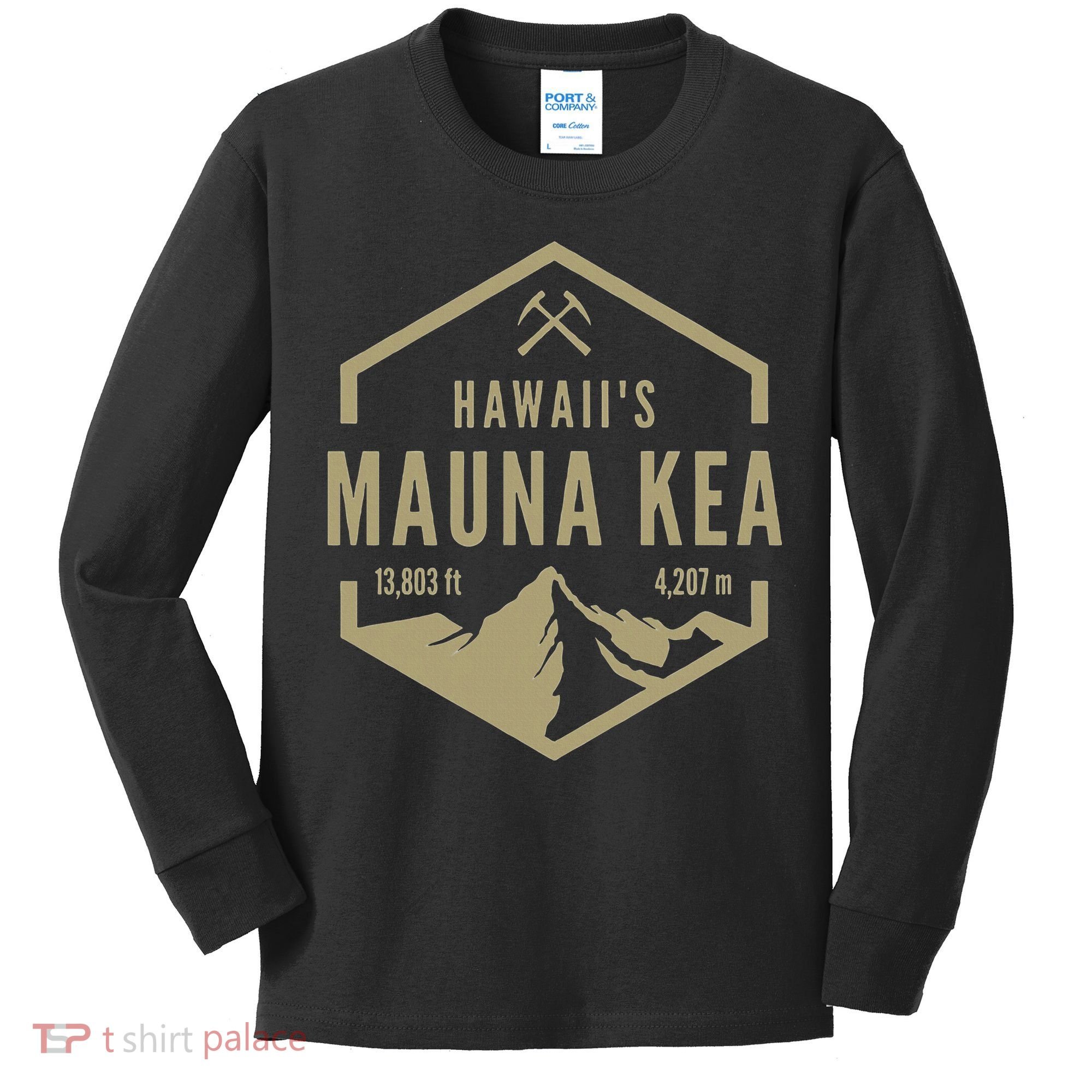 Hawaii Mauna Kea Kids Long Sleeve Shirt