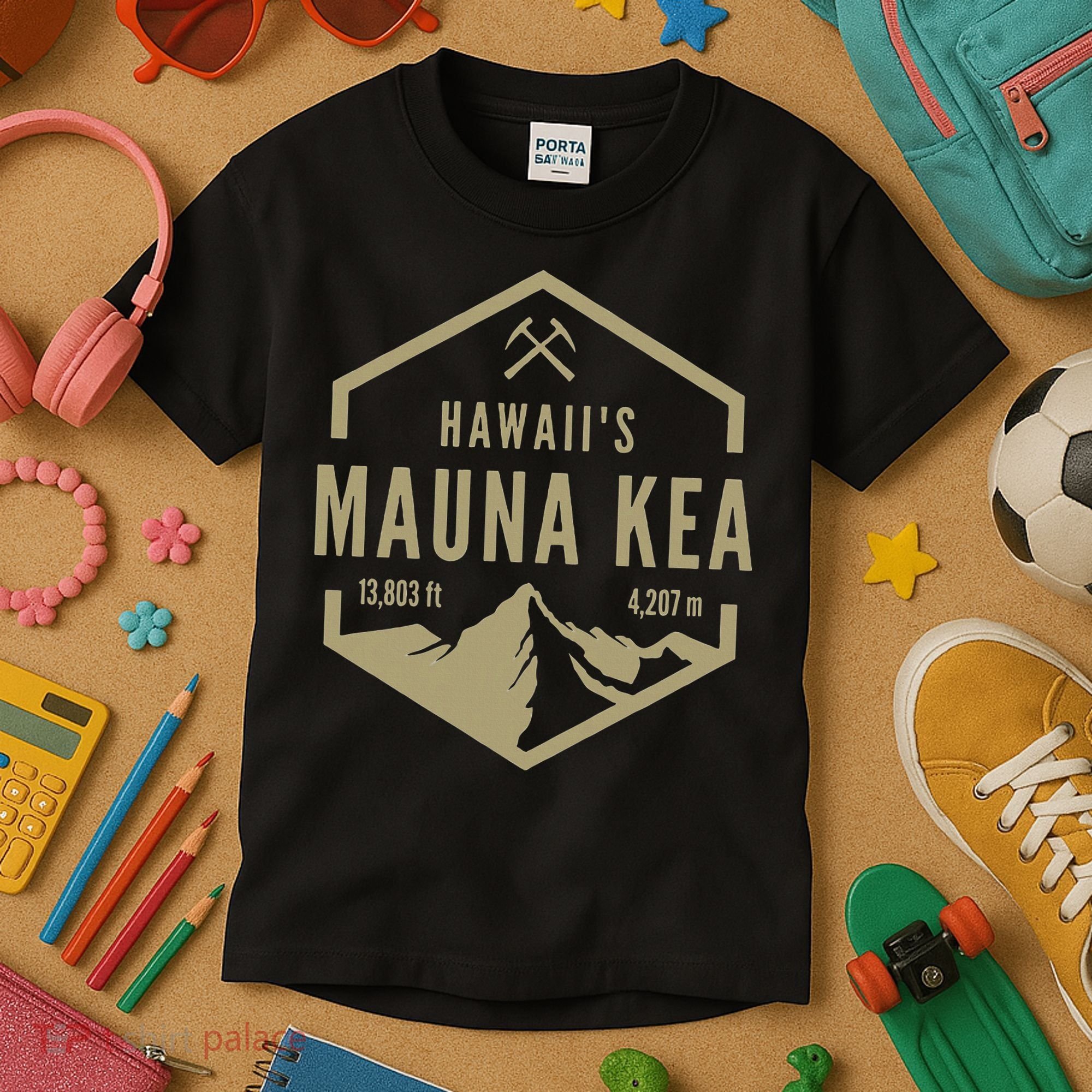 Hawaii Mauna Kea Kids T-Shirt