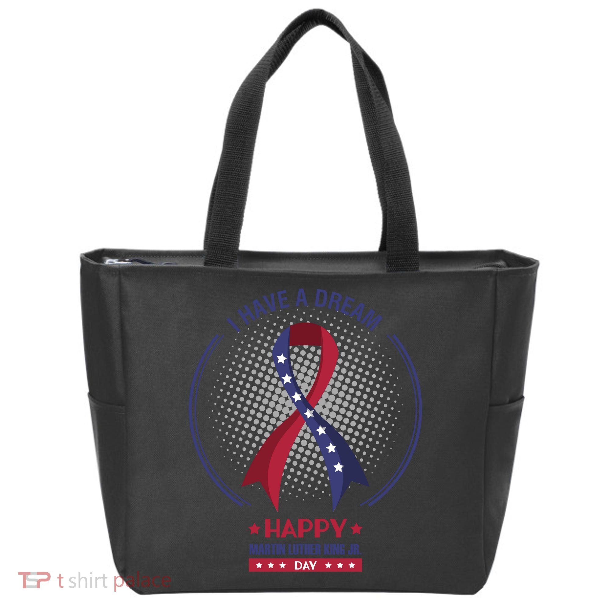 Happy Martin Luther King Jr Day USA Tote Bag