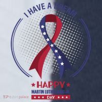 Happy Martin Luther King Jr Day USA Sport-Tek Competitor United Soccer Jersey thumb 4