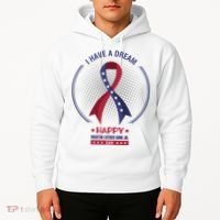 Happy Martin Luther King Jr Day USA Hoodie thumb 2