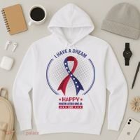 Happy Martin Luther King Jr Day USA Hoodie thumb 3